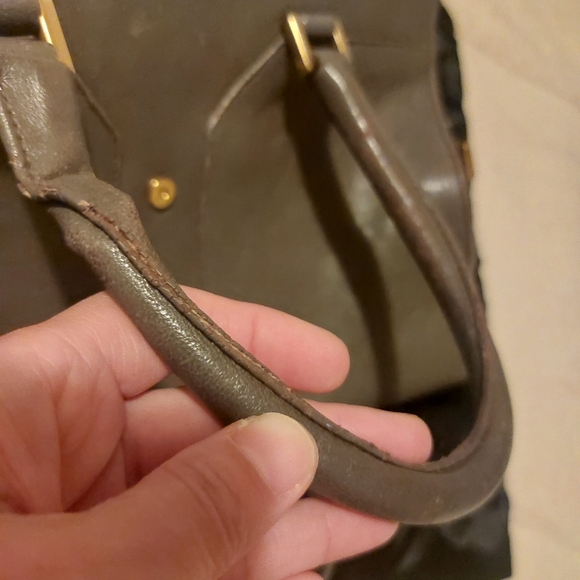 YSL 2 way-mini cabas bag in grey - Picture 8 of 17